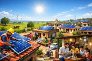 Read more about the article ਸੌਰ ਊਰਜਾ (Solar Energy) – ਸਾਫ਼, ਸਸਤੀ ਅਤੇ ਭਵਿੱਖ ਦੀ ਤਾਕਤ